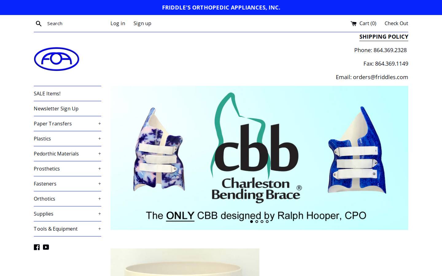 friddles.com homepage screenshot