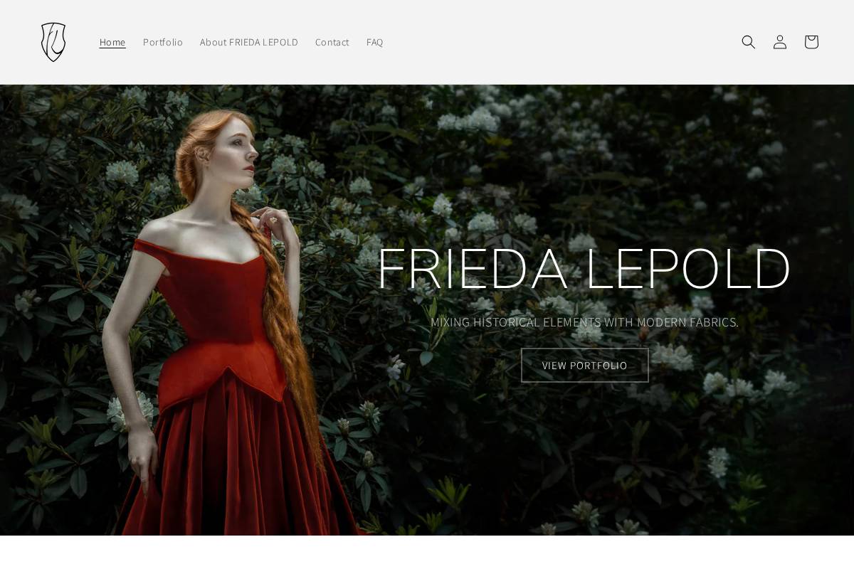 friedalepold.de homepage screenshot