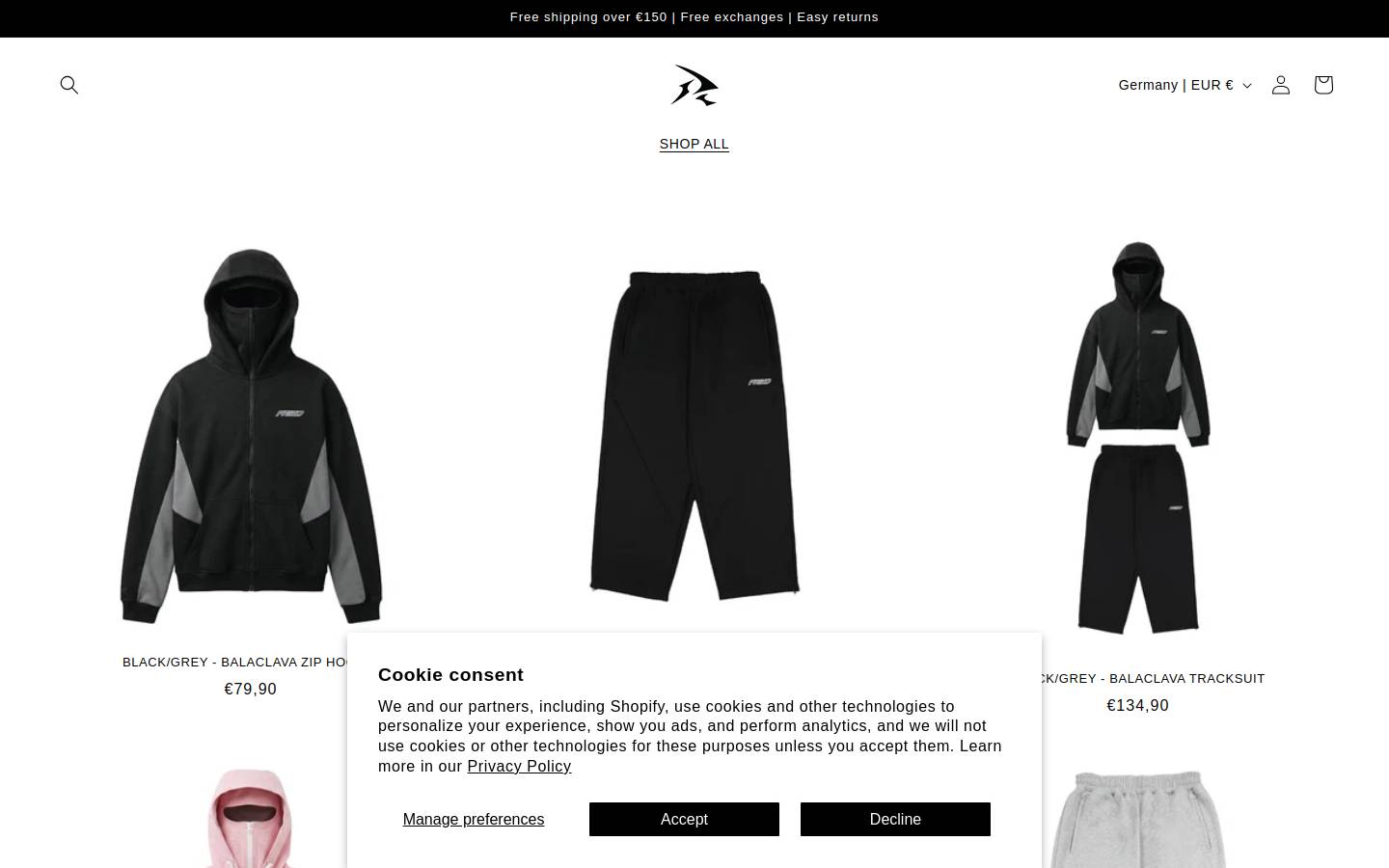 Friedskateboarding homepage screenshot