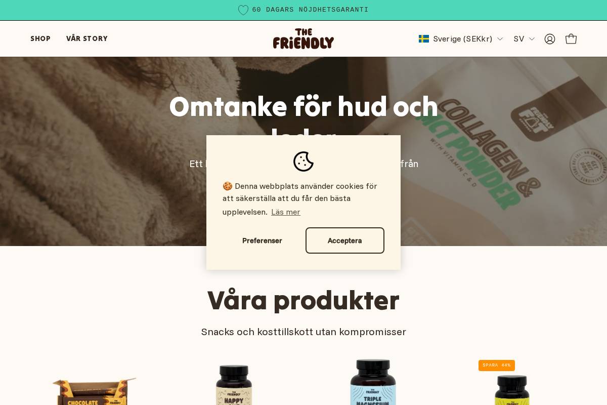 friendlyfat.com homepage screenshot