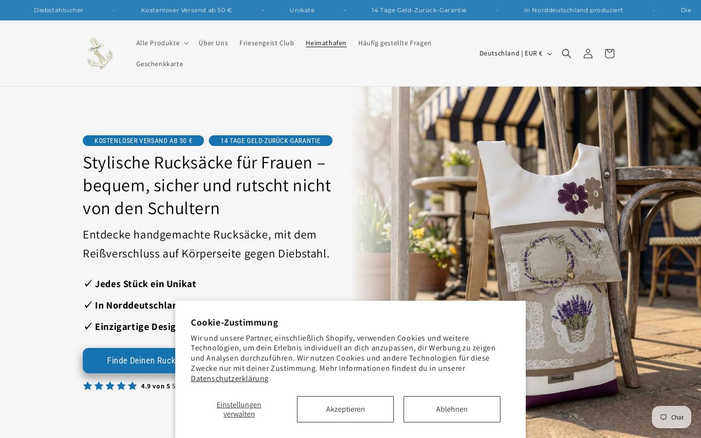 friesengeist-nf.de homepage screenshot