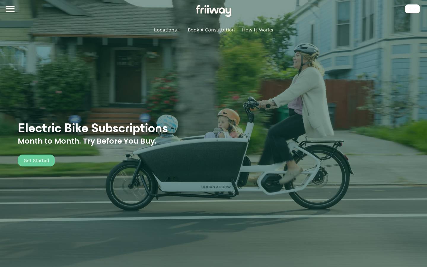 friiway.com homepage screenshot