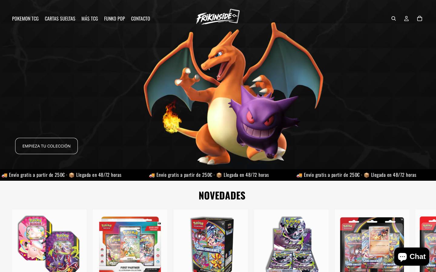 frikinside.com homepage screenshot