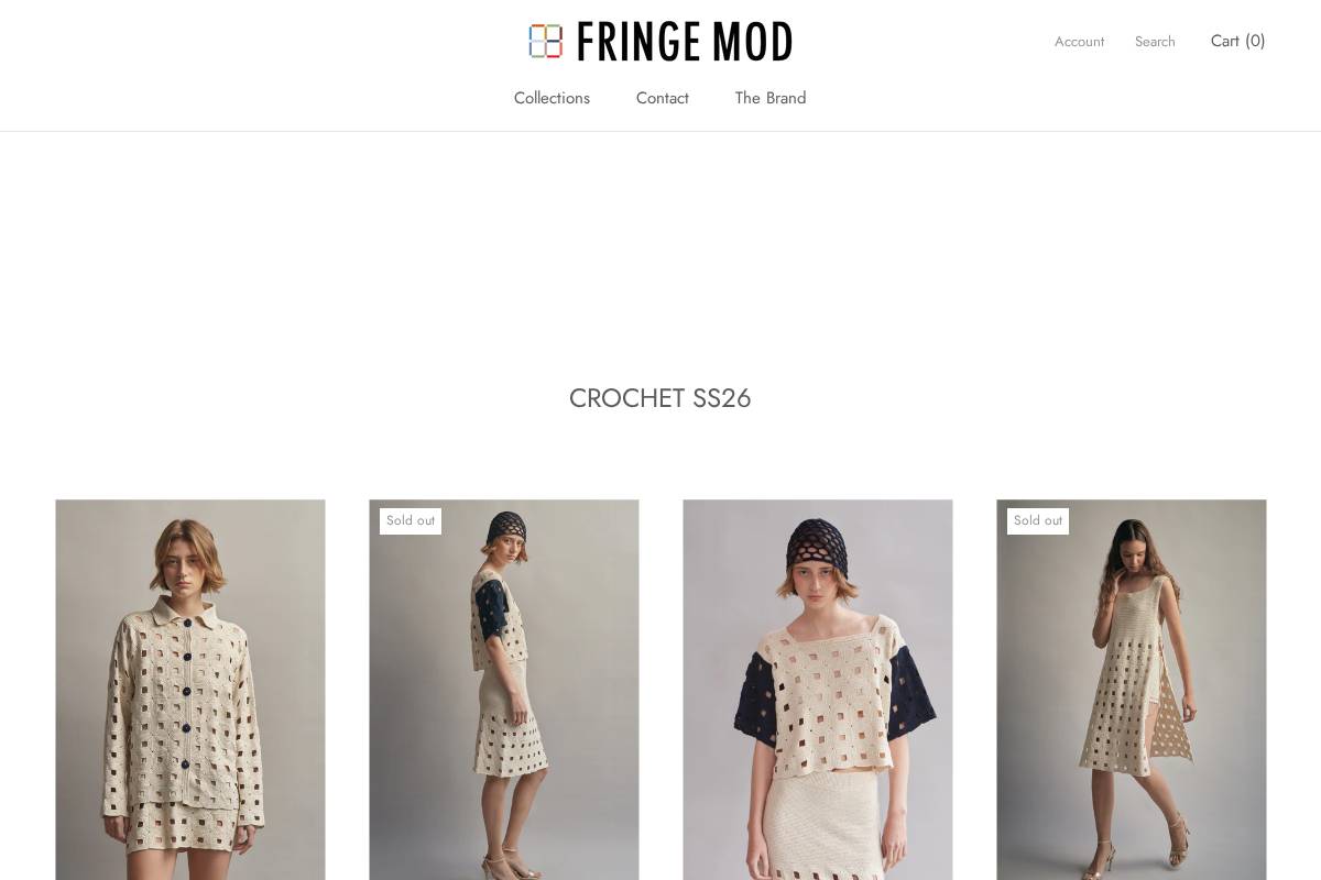 fringe-mod.com homepage screenshot