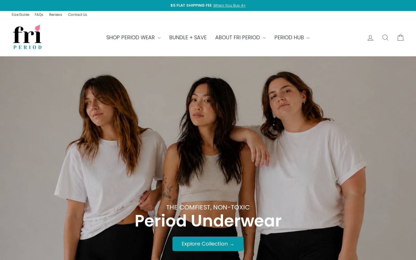 friperiod.com homepage screenshot
