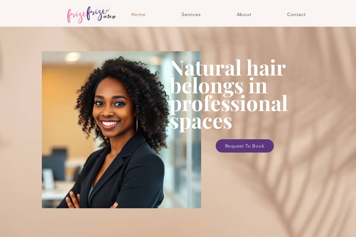 frizefrize.com homepage screenshot