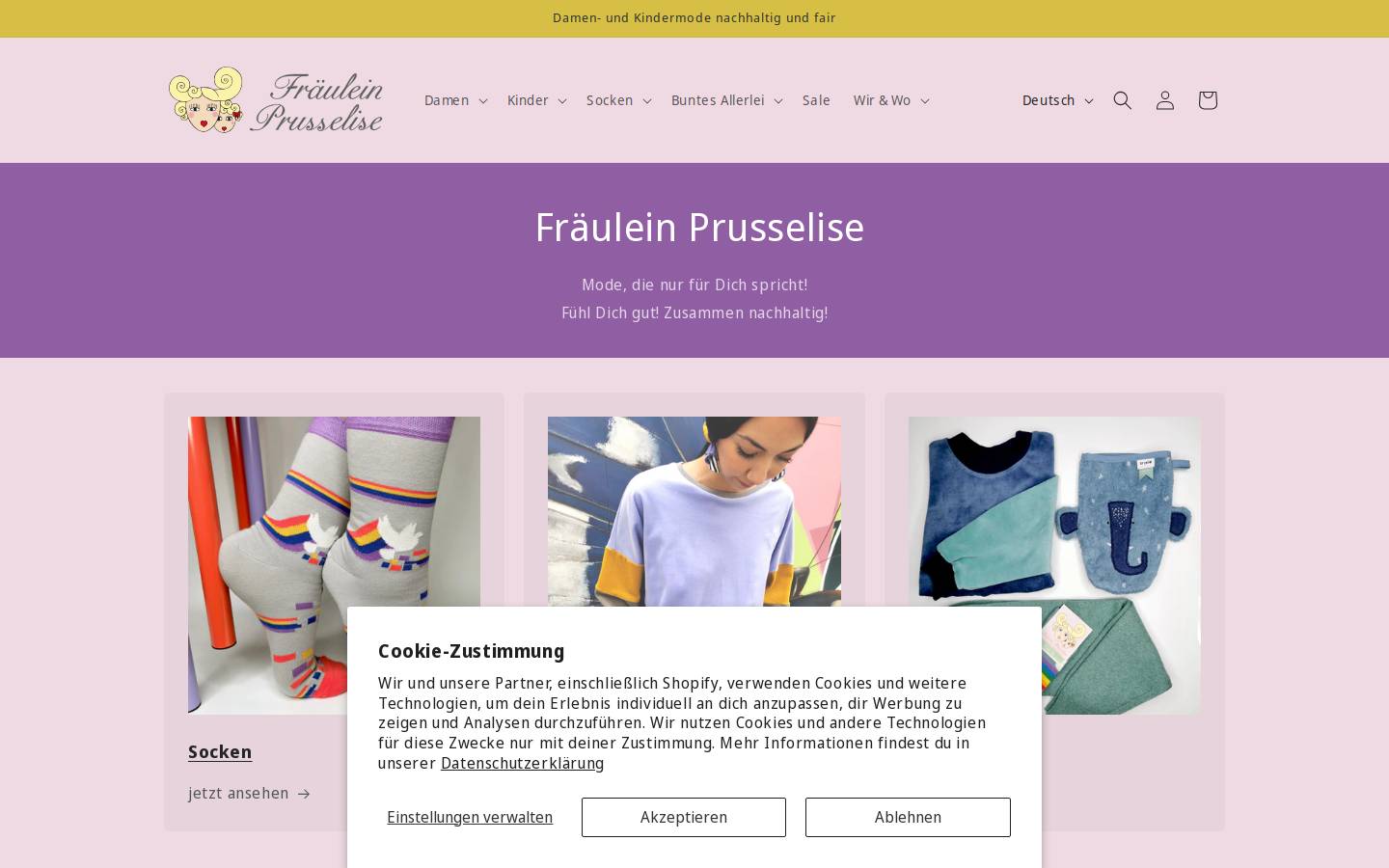 frl-prusselise.de homepage screenshot