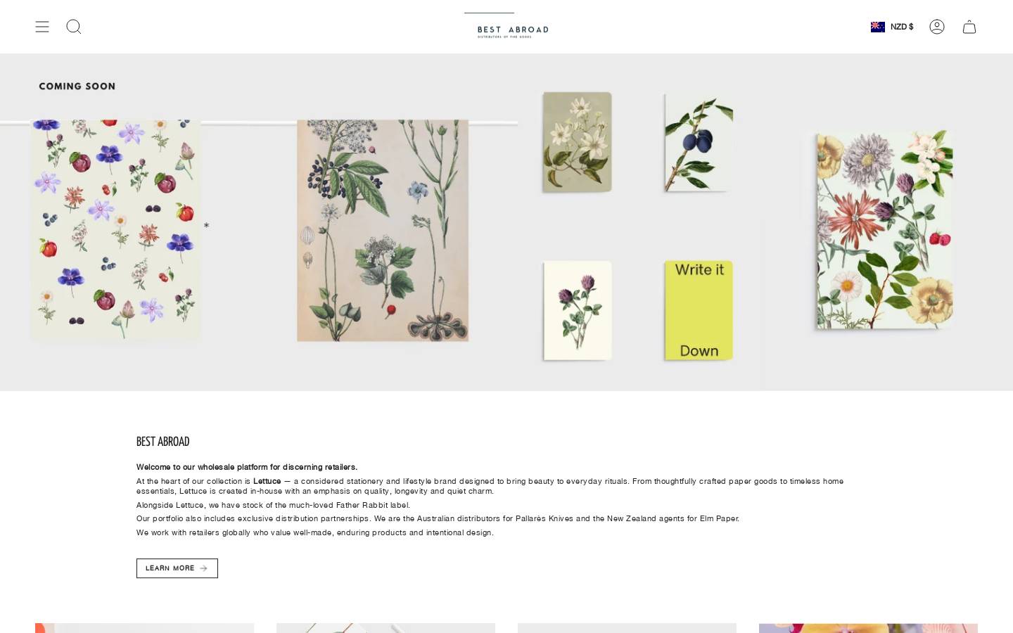 frmerchant.com homepage screenshot