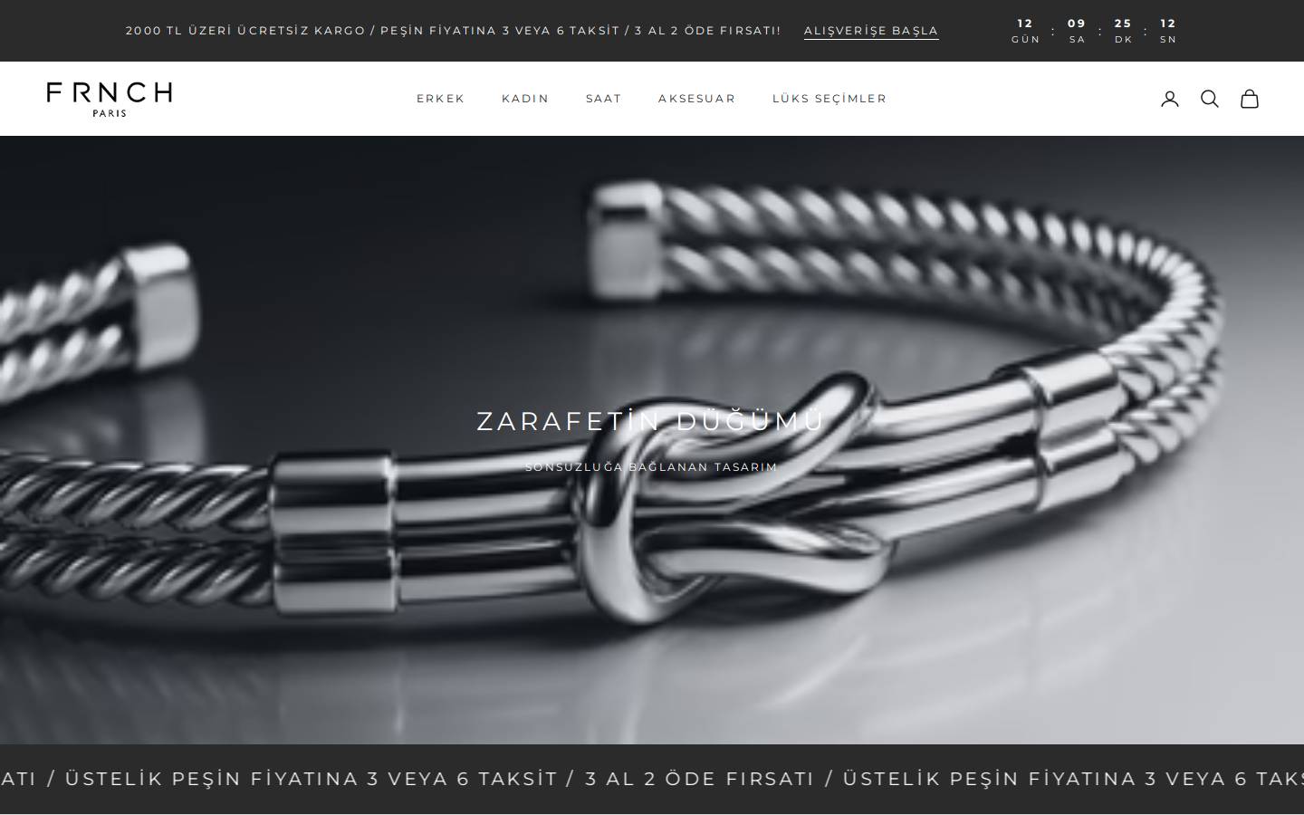 frnchshop.com homepage screenshot