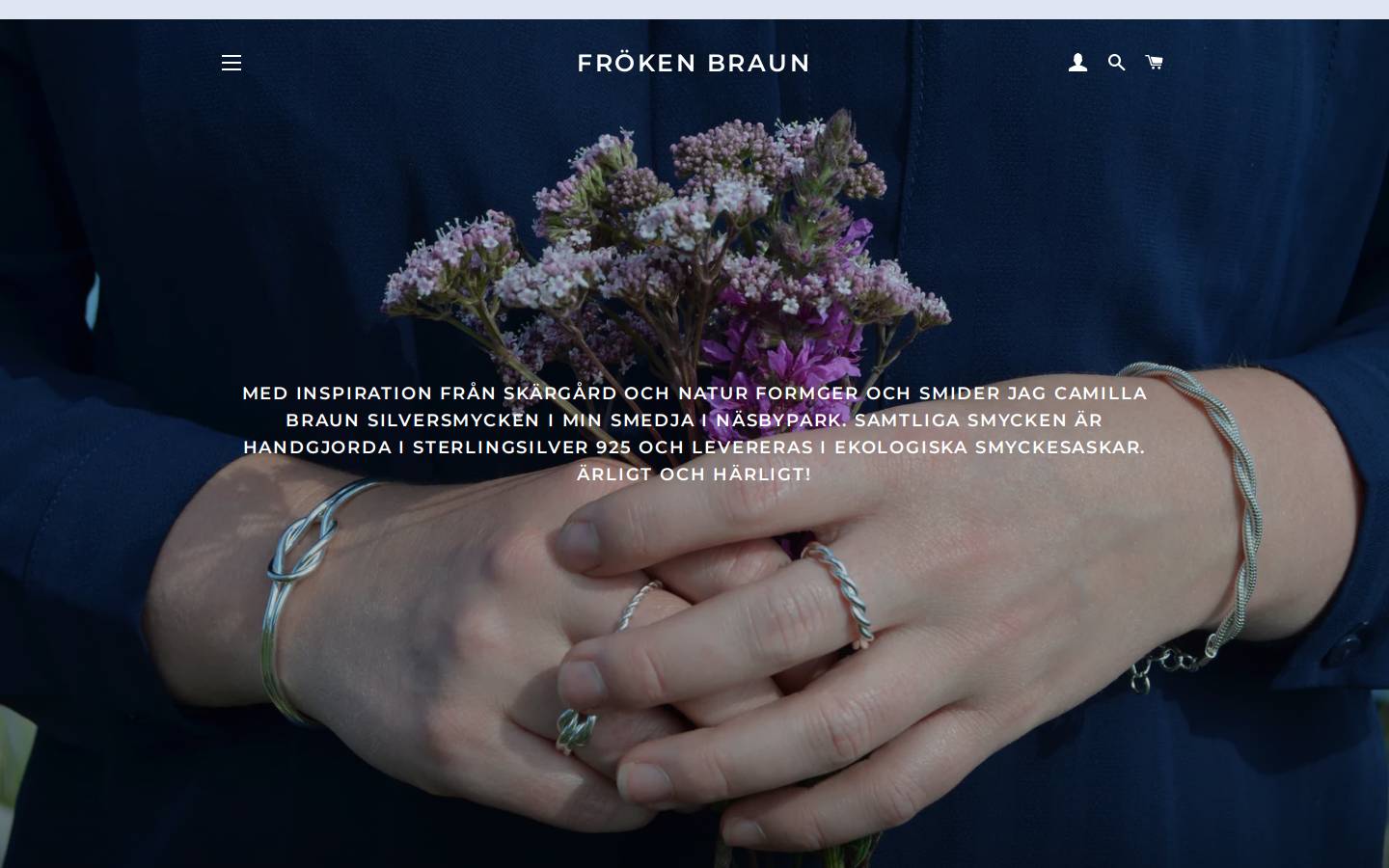 frokenbraun.se homepage screenshot