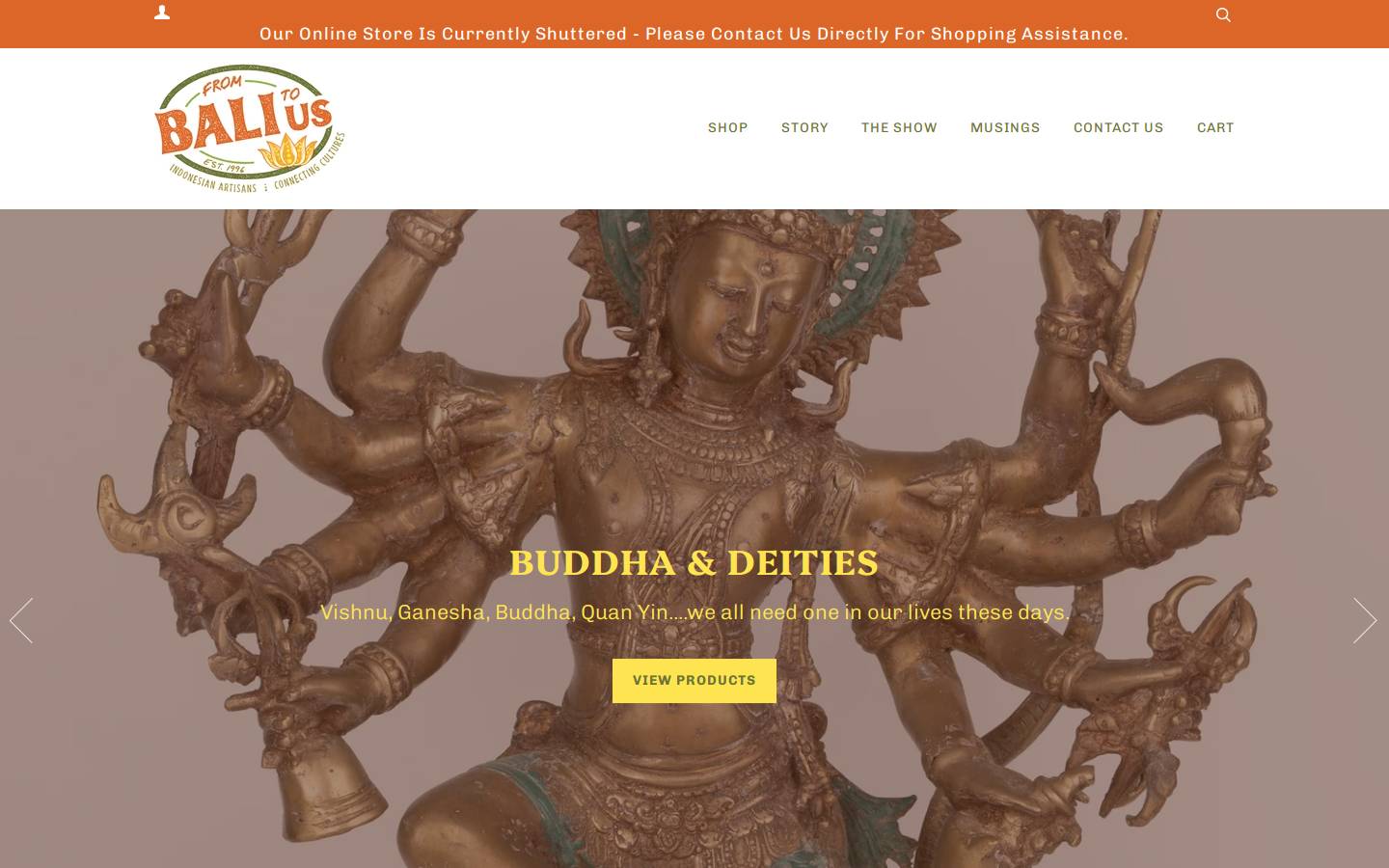frombalitous.com homepage screenshot