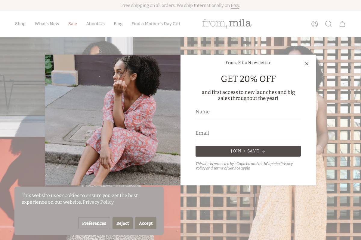 frommila.com homepage screenshot