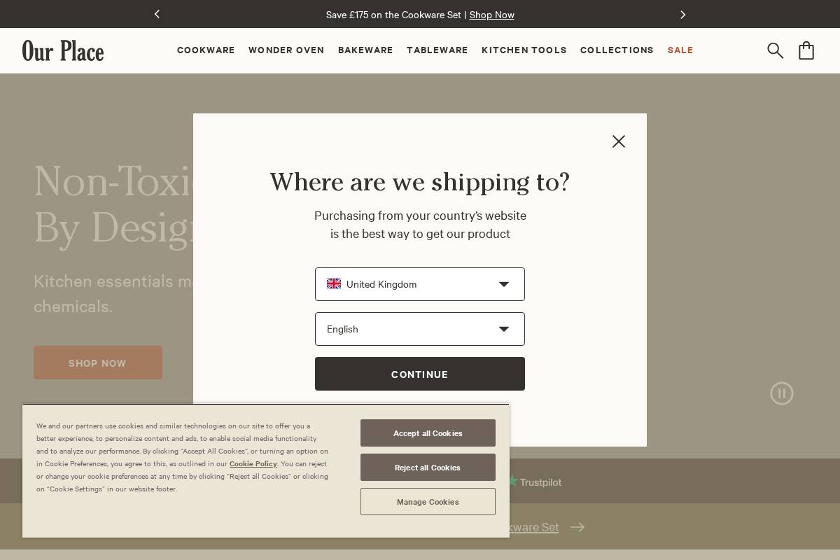 fromourplace.co.uk homepage screenshot
