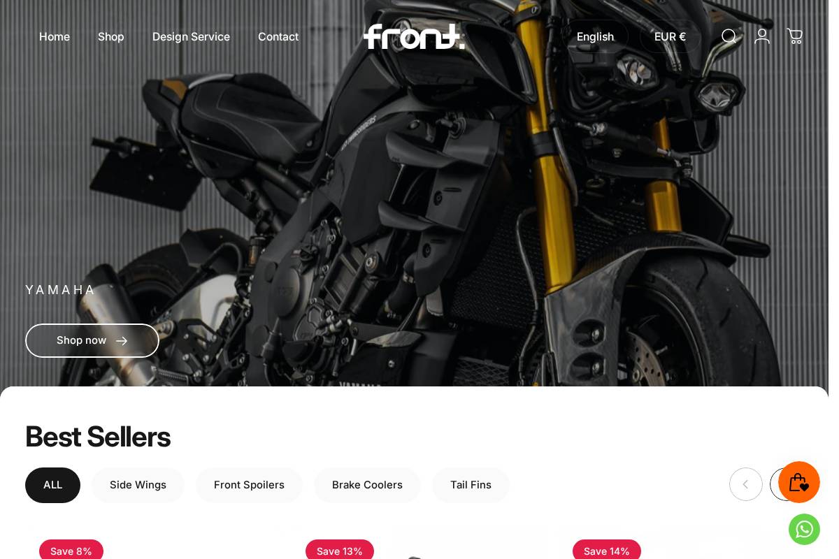 Front3d homepage screenshot