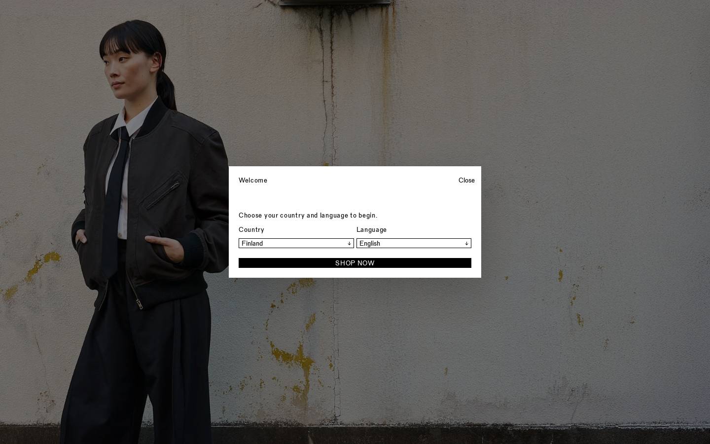 Frontoffice homepage screenshot