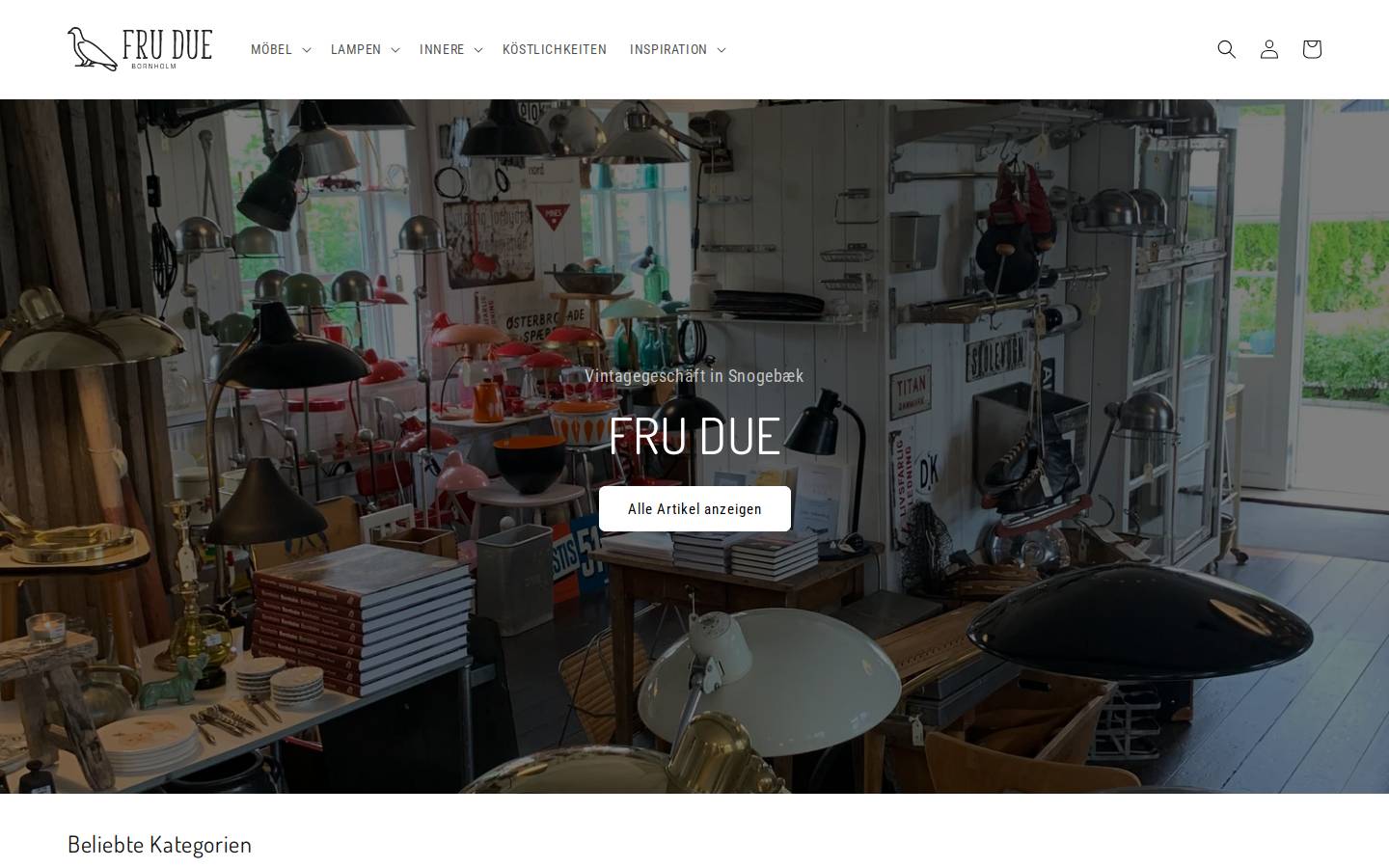 frudue.de homepage screenshot