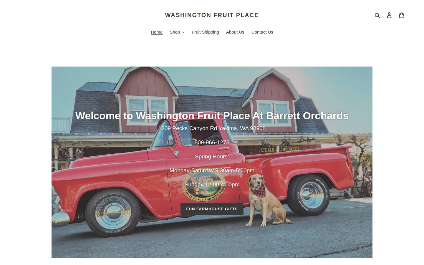 fruitplace.com homepage screenshot