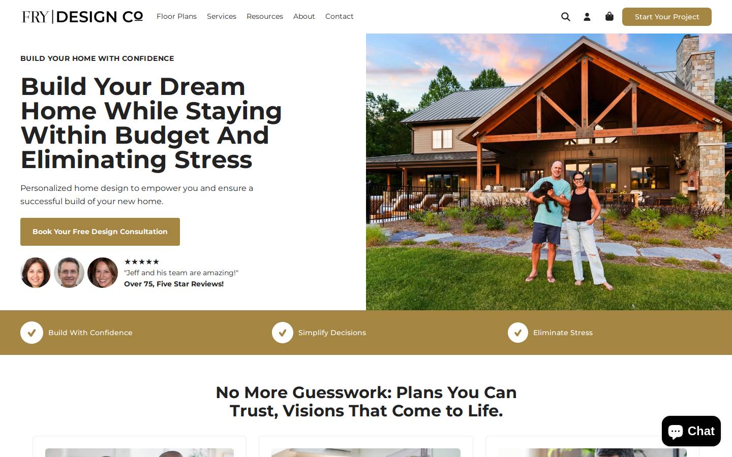 frydesignco.com homepage screenshot