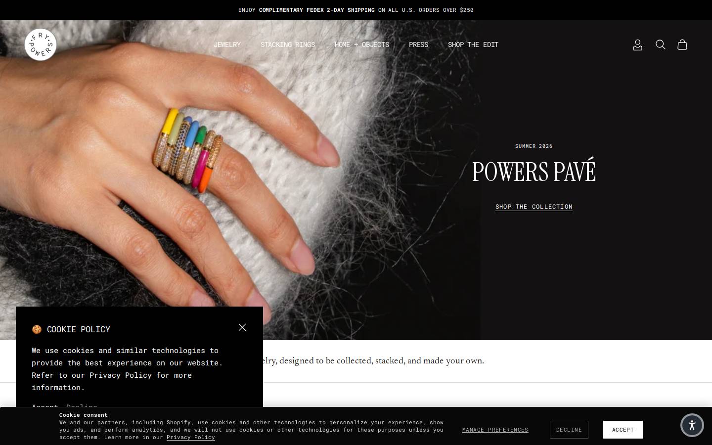 frypowers.com homepage screenshot