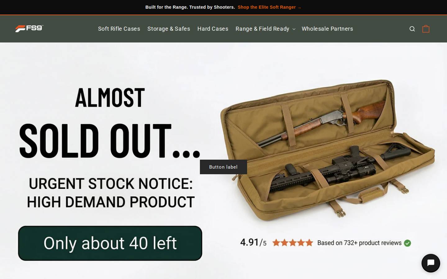 fs9tactical.com homepage screenshot