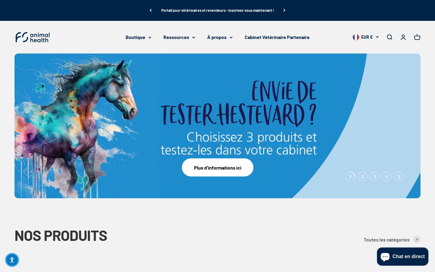 fsah.fr homepage screenshot