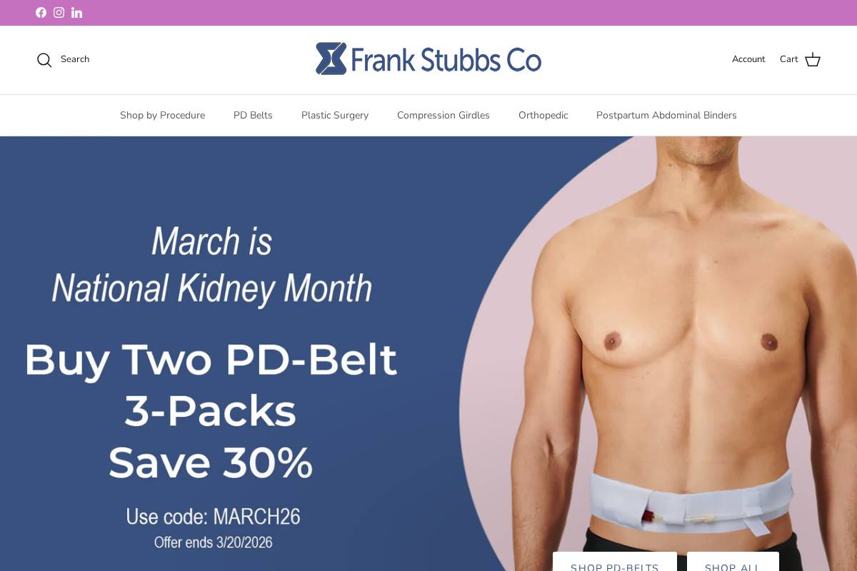 fstubbs.com homepage screenshot