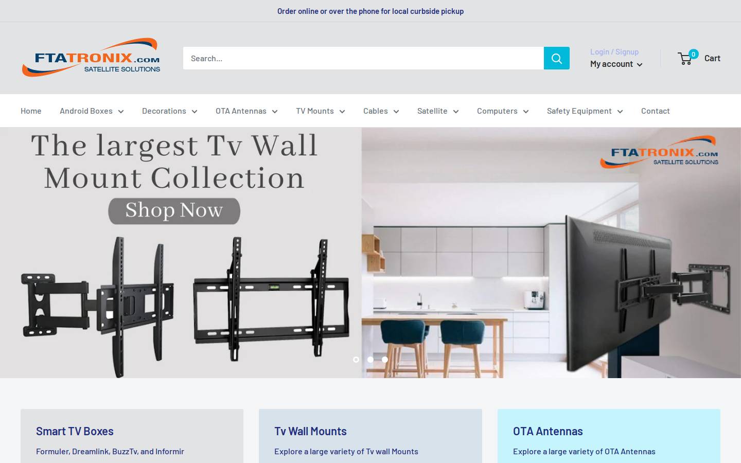 ftatronix.com homepage screenshot