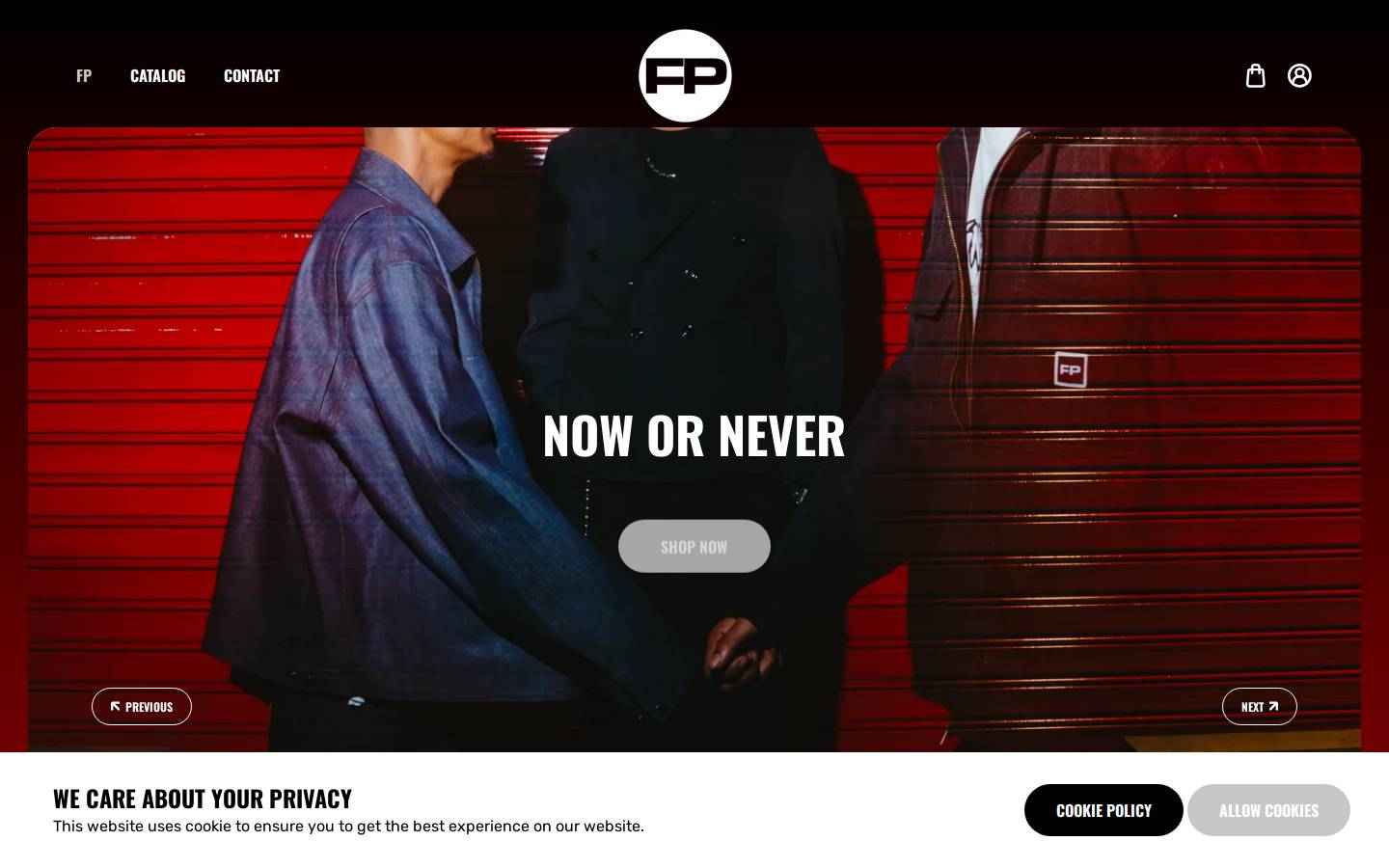 fuckinposer.com homepage screenshot
