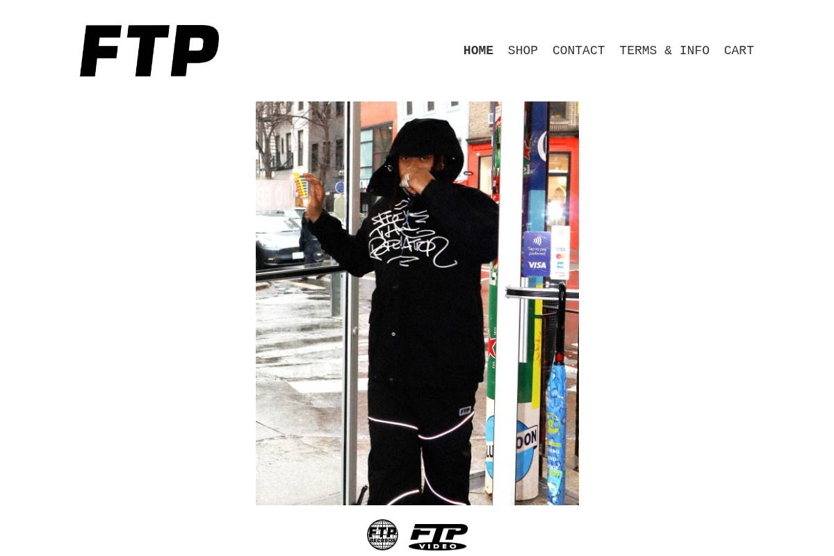 FUCKTHEPOPULATION homepage screenshot