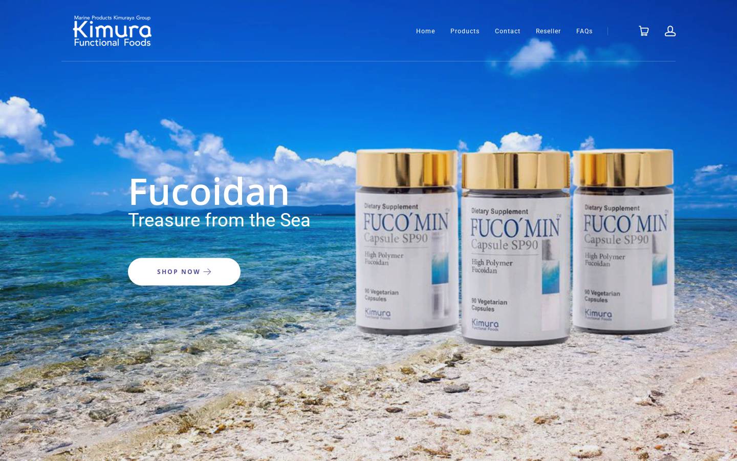 fucoidan1.shop homepage screenshot