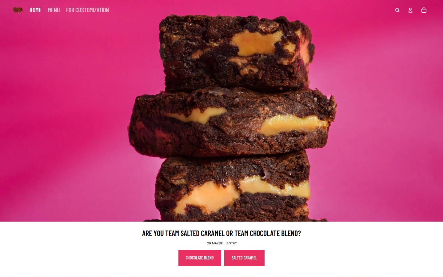 fudgefeels.com homepage screenshot