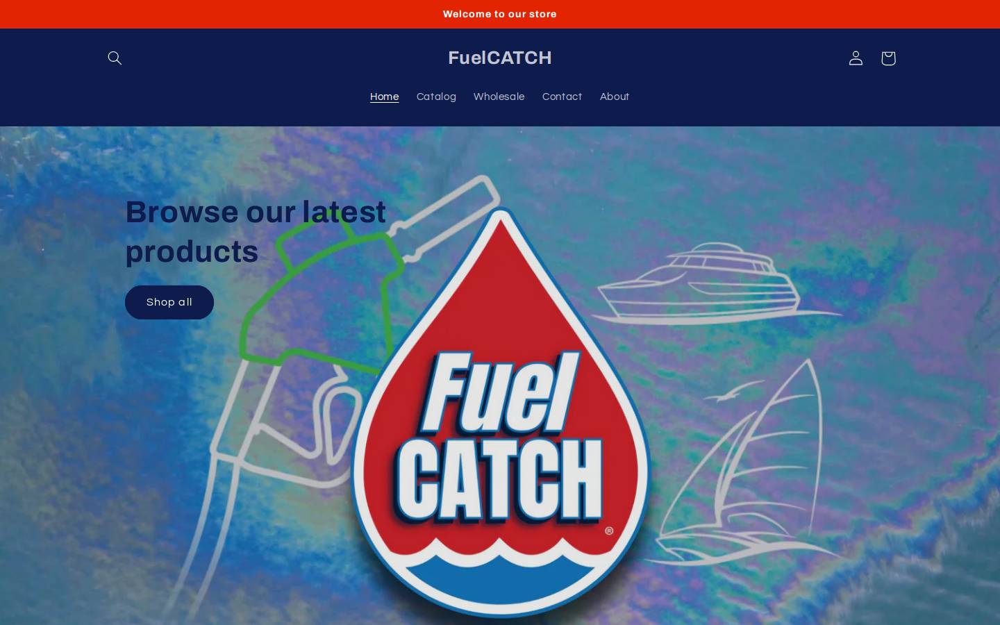 fuelcatch.com homepage screenshot