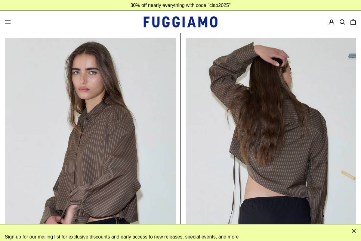 fuggiamo.com homepage screenshot