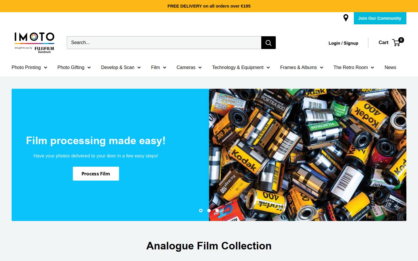 fujifilmdundrum.ie homepage screenshot