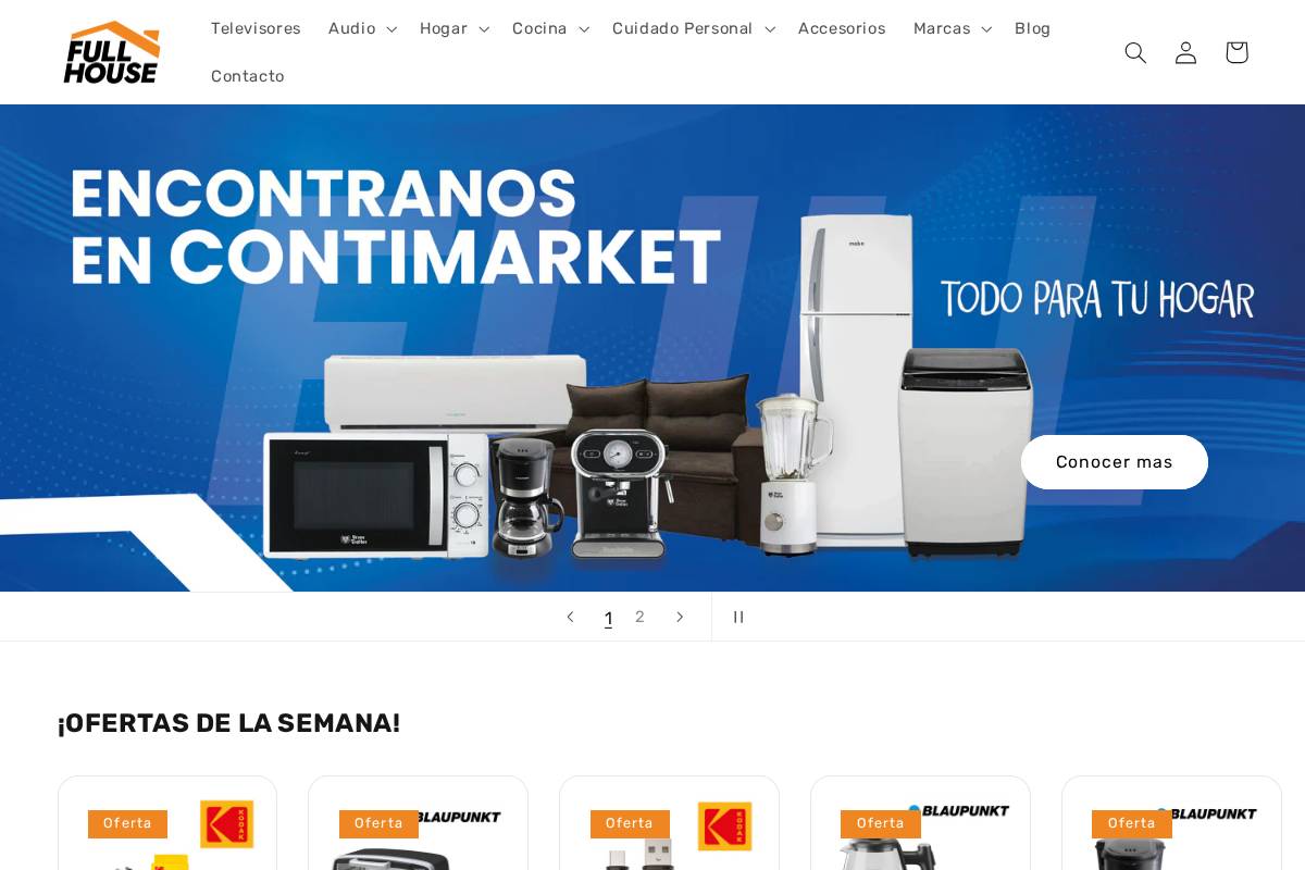 fullhousepy.com homepage screenshot