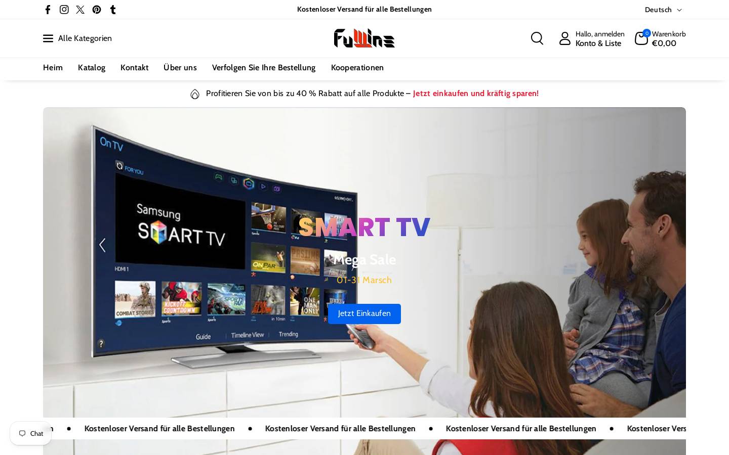 fullline.fr homepage screenshot