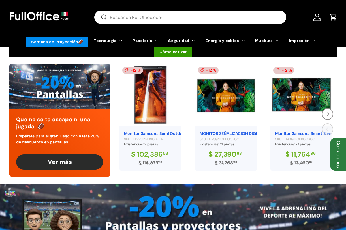 FullOffice.com homepage screenshot