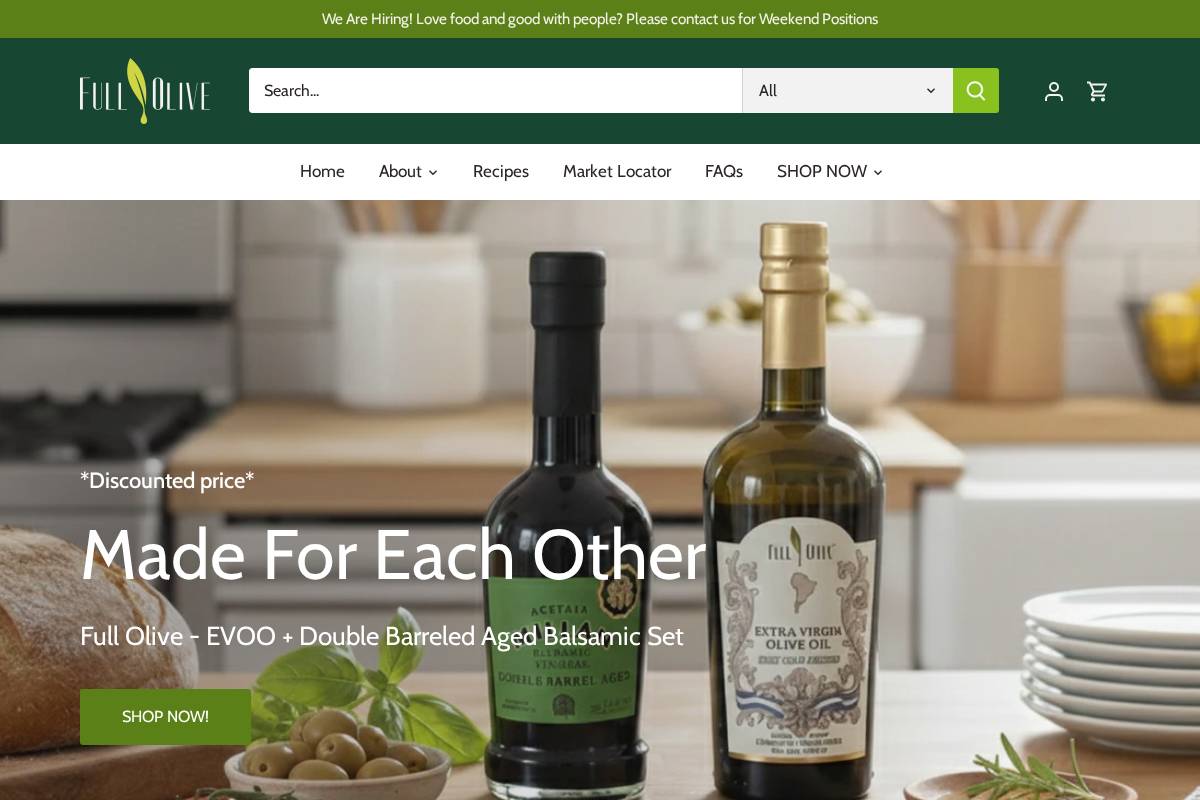 fullolive.com homepage screenshot