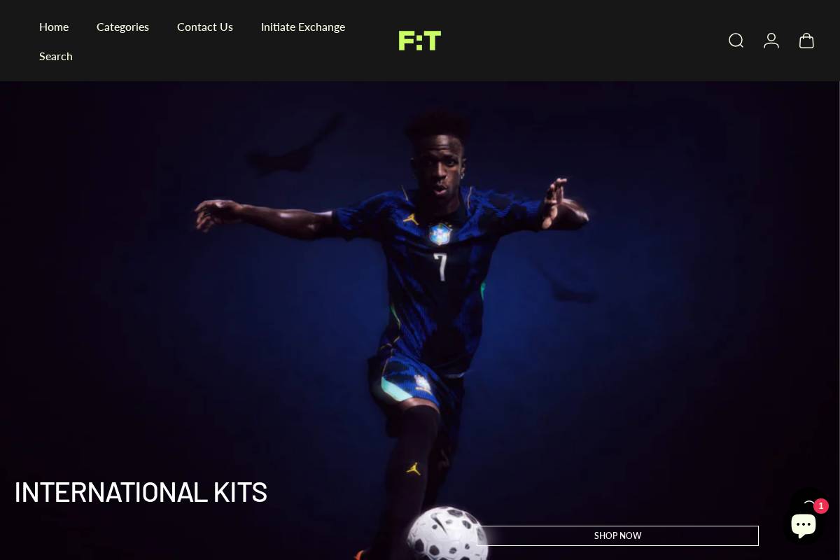 fulltimestore.in homepage screenshot