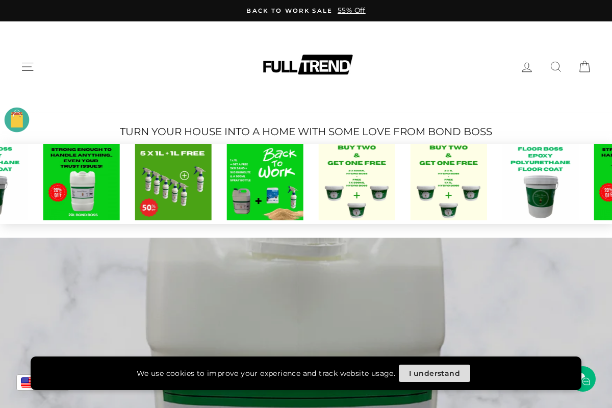 Full Trend homepage screenshot