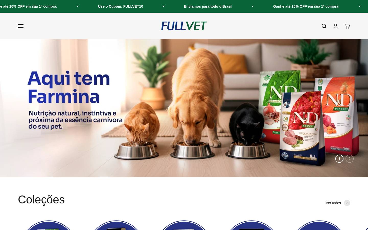 fullvet.com.br homepage screenshot