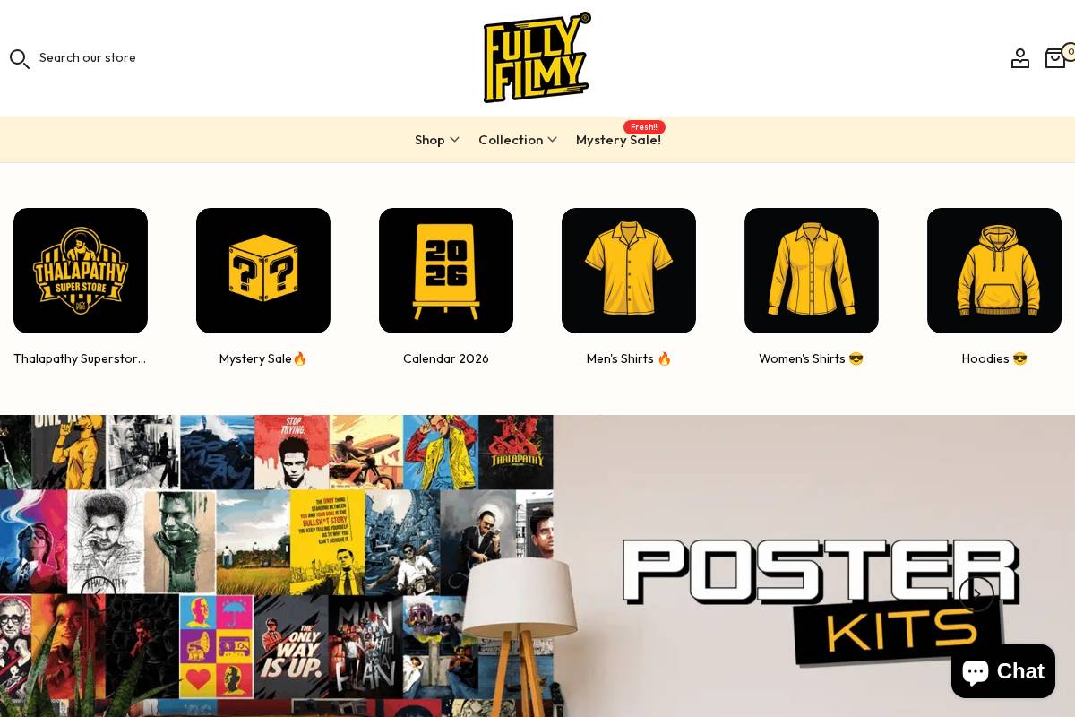 fullyfilmy.in homepage screenshot