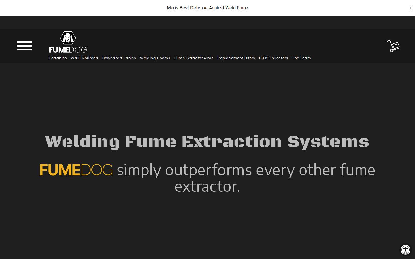 fumedog.com homepage screenshot