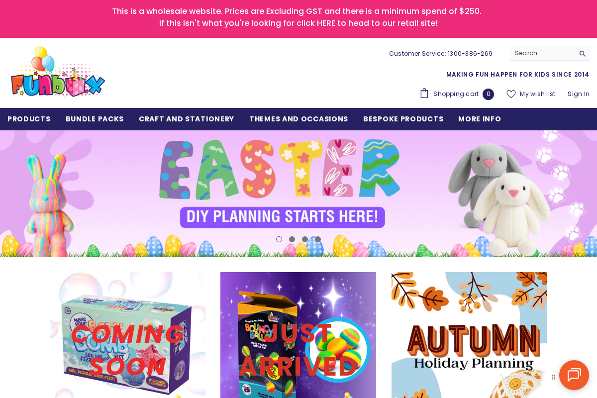 Funbox.com homepage screenshot