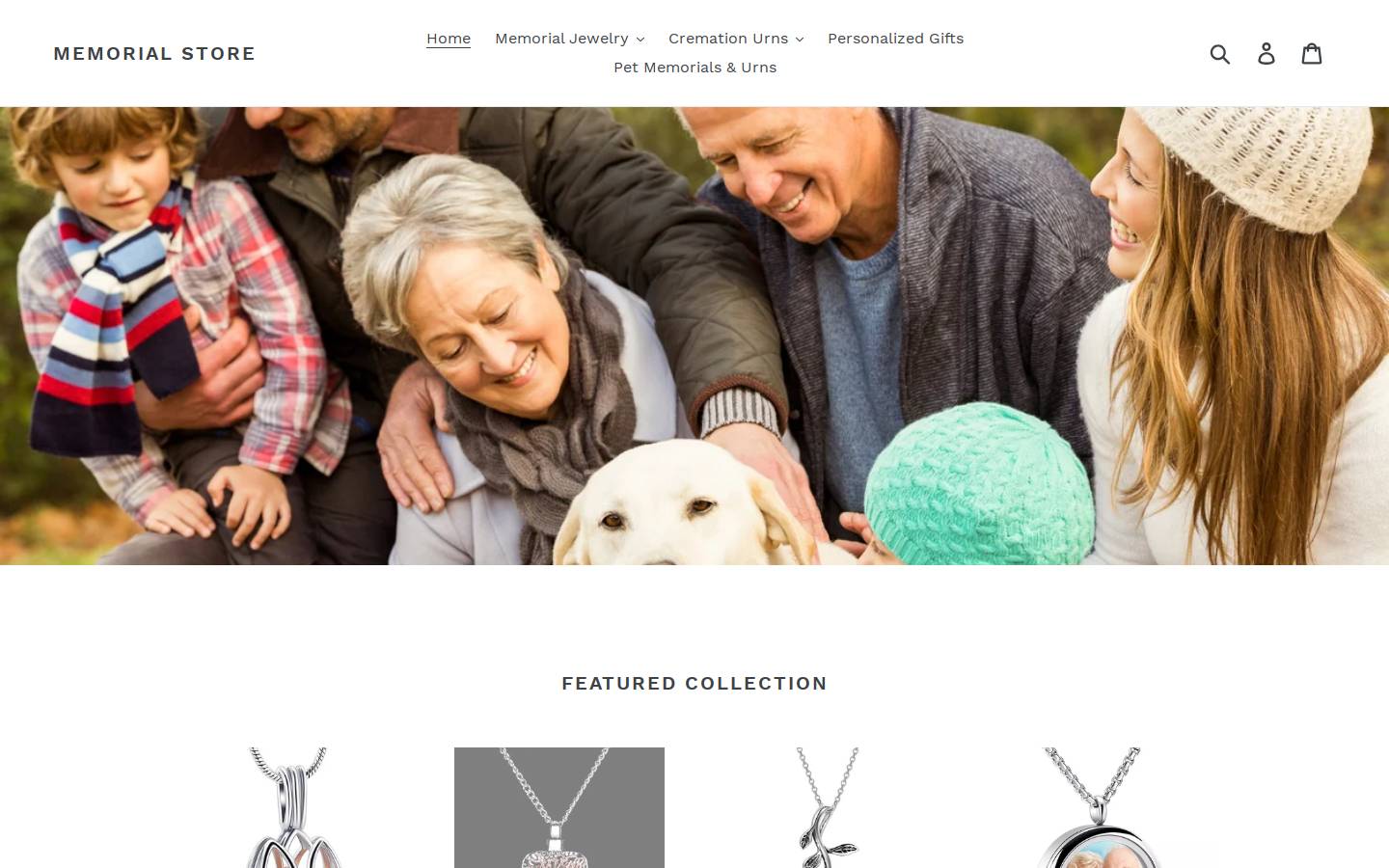 funeral1.com homepage screenshot