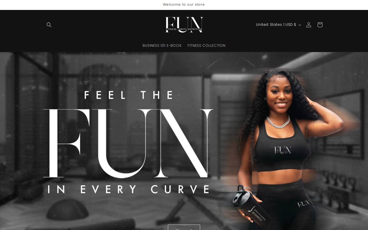 funhousecollection.com homepage screenshot