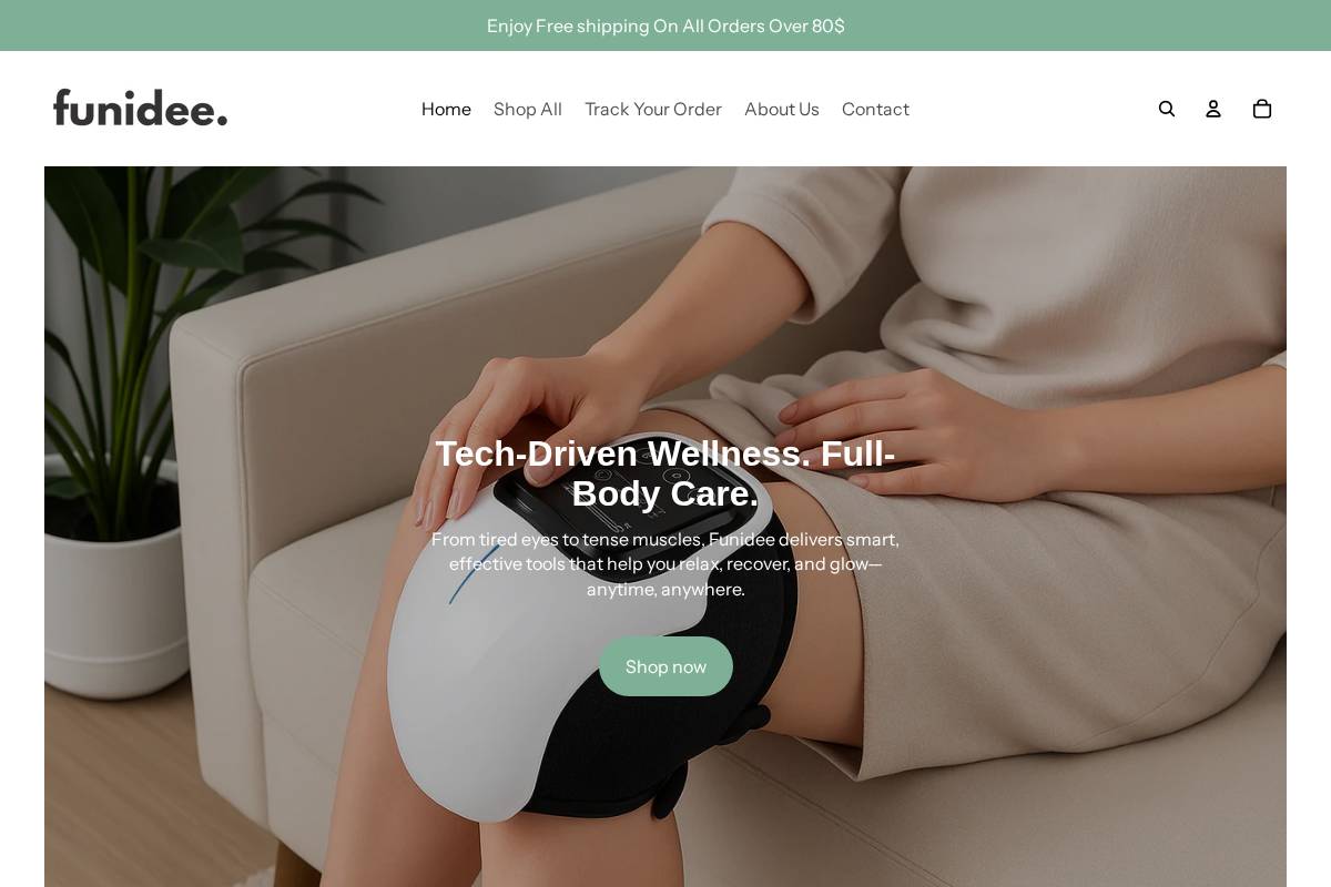 funidee.com homepage screenshot