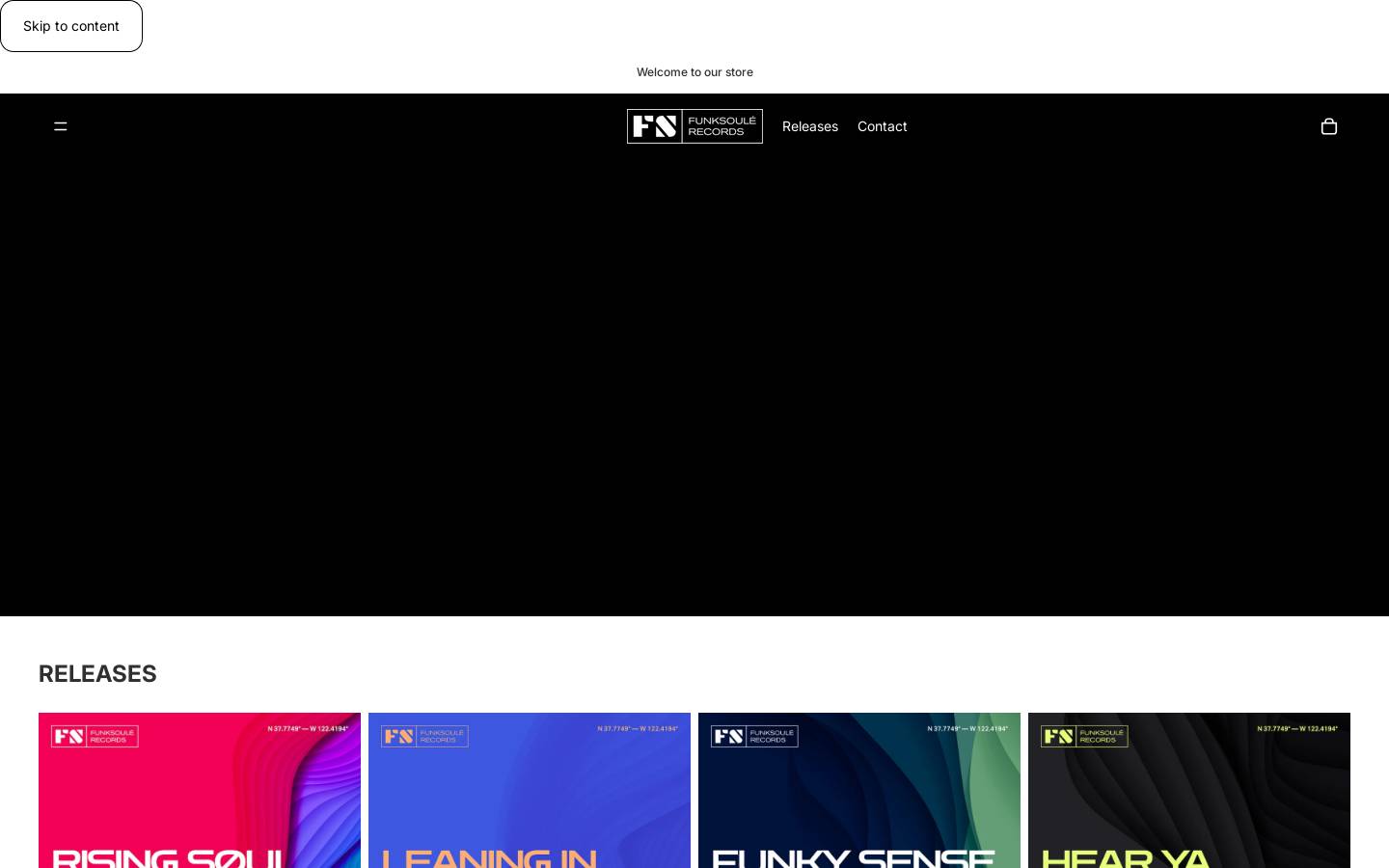 funksoule.com homepage screenshot