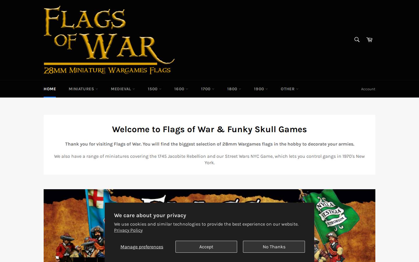 funkyskullgames.com homepage screenshot