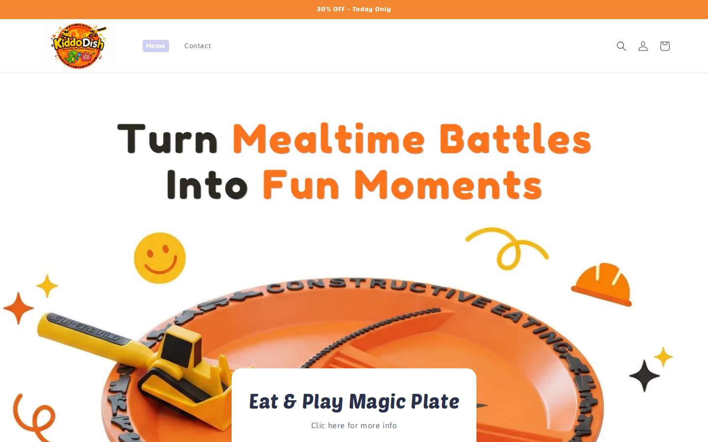 funplate.site homepage screenshot